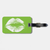 White Lips #12 Bagagelabel (Achterkant horizontaal)