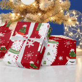 White Llama Cadeaupapier