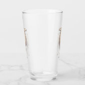 White Llama Glas (Rechts)