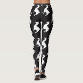 White Llama Leggings (Achterkant)
