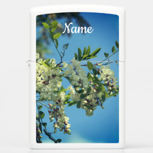 White Locust Flower Blossom Personalized
