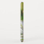 White Lotus Flower Landscape, Zen Case-Mate iPhone Case (Achterkant/rechts)