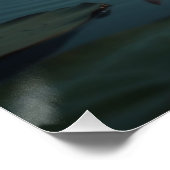 white lotus flower perfect poster (Hoek)