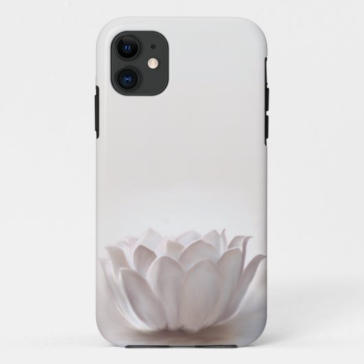 White Lotus Iphone 5 cover (Achterkant)
