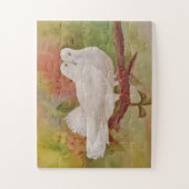 White Love Doves Legpuzzel (Verticaal)