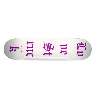 White Love Struck Schaats Board Skateboard
