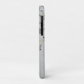 White Magnolia Case-Mate iPhone Case (Achterkant/links)