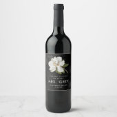 White Magnolia Future Mrs Wine Labels Wijn Etiket (Voorkant)