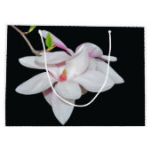 White Magnolia Groot Cadeauzakje (Achterkant)