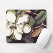 White Magnolia Mousepad, Cool Muismatten (Met muis)