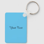 White Magnolia Sleutelhanger (Achterkant)