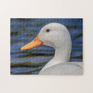 White Mallard Duck Legpuzzel