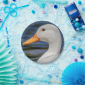 White Mallard Duck Papieren Bordje (Feest)