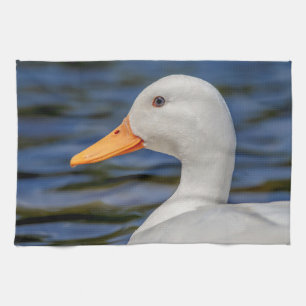 White Mallard Duck Theedoek