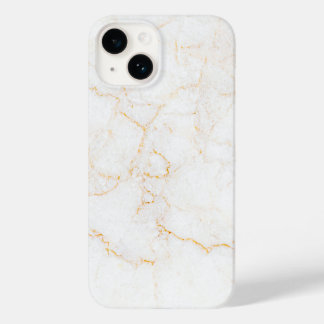 White Marbel Case-Mate iPhone 14 Hoesje