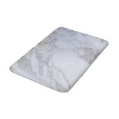 White marble Bath Mat (Gekanteld)