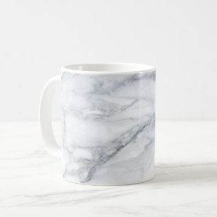 White Marble Carrara Calacatta Texture Koffiemok