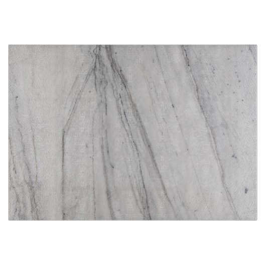 White marble Cutting Board Snijplank (Voorkant)