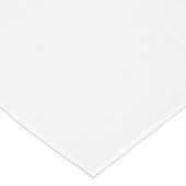 White marble Geometric in Gold Tafelkleed (Gekanteld)