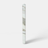 White marble granite luxury natural texture samsung galaxy hoesje (Linkerkant)