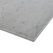 White Marble Gray Cutting Board Snijplank (Hoek)