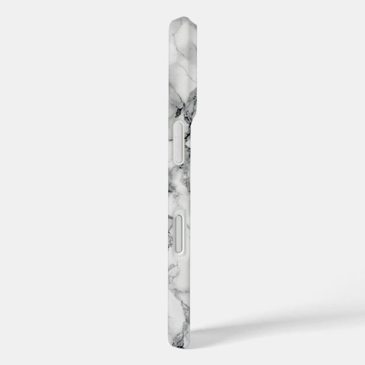 White Marble iPhone Case (Achterkant / Rechts)