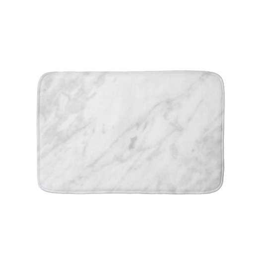 White Marble Kijk Badmat (Voorkant)