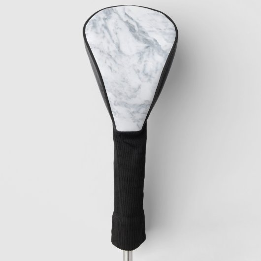 White Marble Kijk Golfheadcover (Voorkant)