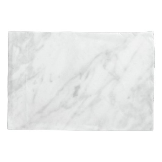 White Marble Kijk Kussensloop (Achterkant)