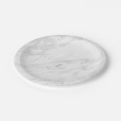 White Marble Kijk Papieren Bordje (Gekanteld)