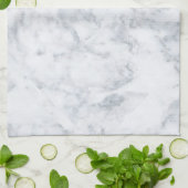 White Marble Kijk Theedoek (Gevouwen)