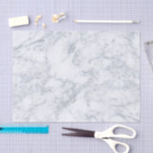 White Marble Kijk Tissuepapier (Craft)