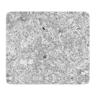 White marble Modern Natuur Natural Stone Snijplank