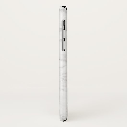 White Marble Print Case-Mate iPhone Case (Achterkant/links)