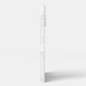 White Marble Scrap Elegant iPhone Hoesje (Rechterkant)