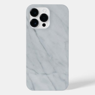 White Marble Stone iPhone 14 Pro Max Hoesje
