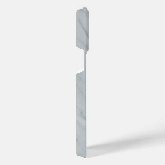 White Marble Stone iPhone 14 Pro Max iPhone Hoesje (Rechterkant)