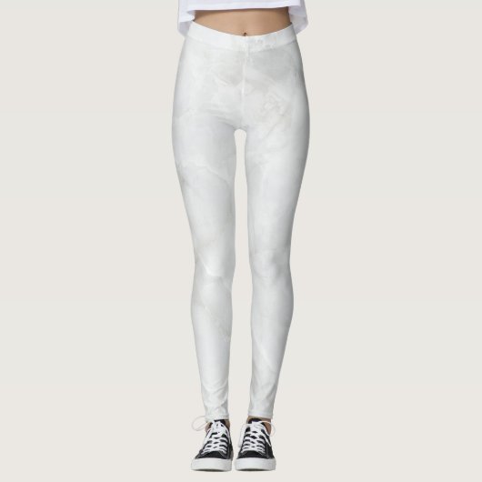 White marble Stone Leggings (Voorkant)