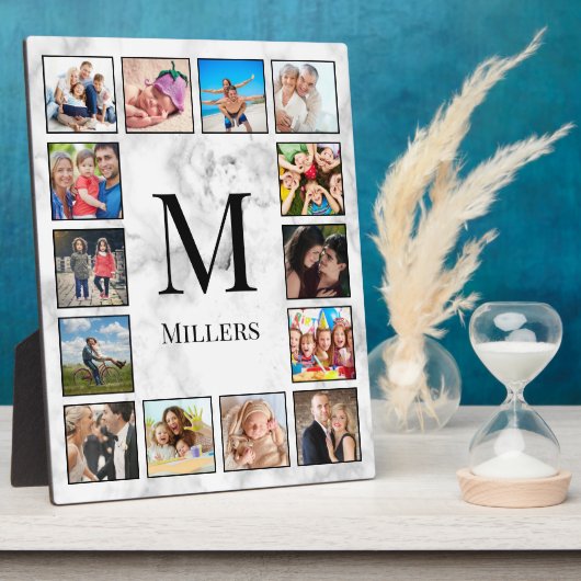 White marble Stone Pattern Fotoplaat (Zijkant)