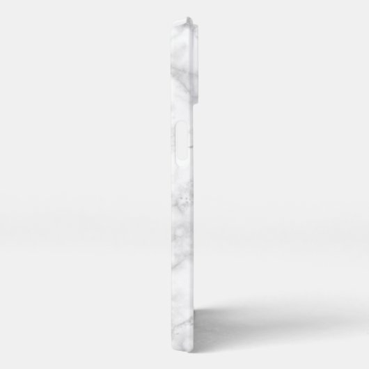 White Marble Stone Pattern iPhone Hoesje (Rechterkant)