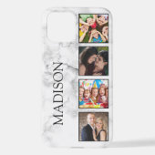 White marble Stone Pattern iPhone Hoesje (Achterkant)