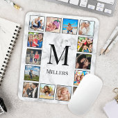 White marble Stone Pattern Muismat