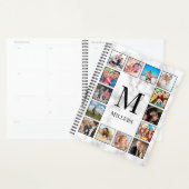 White marble Stone Pattern Planner (Display)