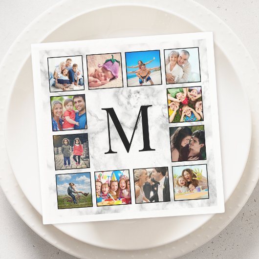 White marble Stone Pattern Servet