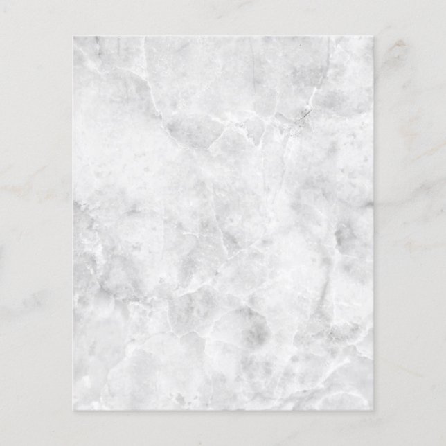 White marble Stone Scrapbook Paper (Voorkant)