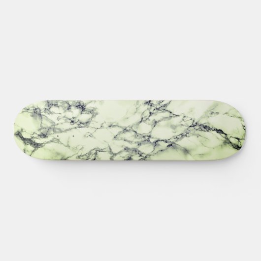 White marble Stone Skateboard (Horizontaal)