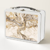 White Marble Tree of Life Abstract (Voorkant)