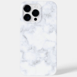 White Marble Trendy  Case-Mate iPhone 14 Pro Max Hoesje