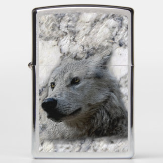 White Marble Wolf
