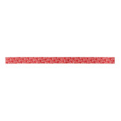 White Merry Feestdagen Greeting Wish Pattern on Re Lint (Voorkant)